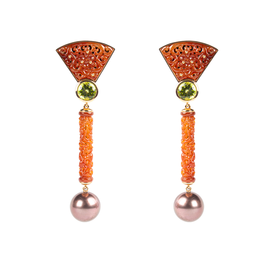 Peridot-Jade-Ohrclip