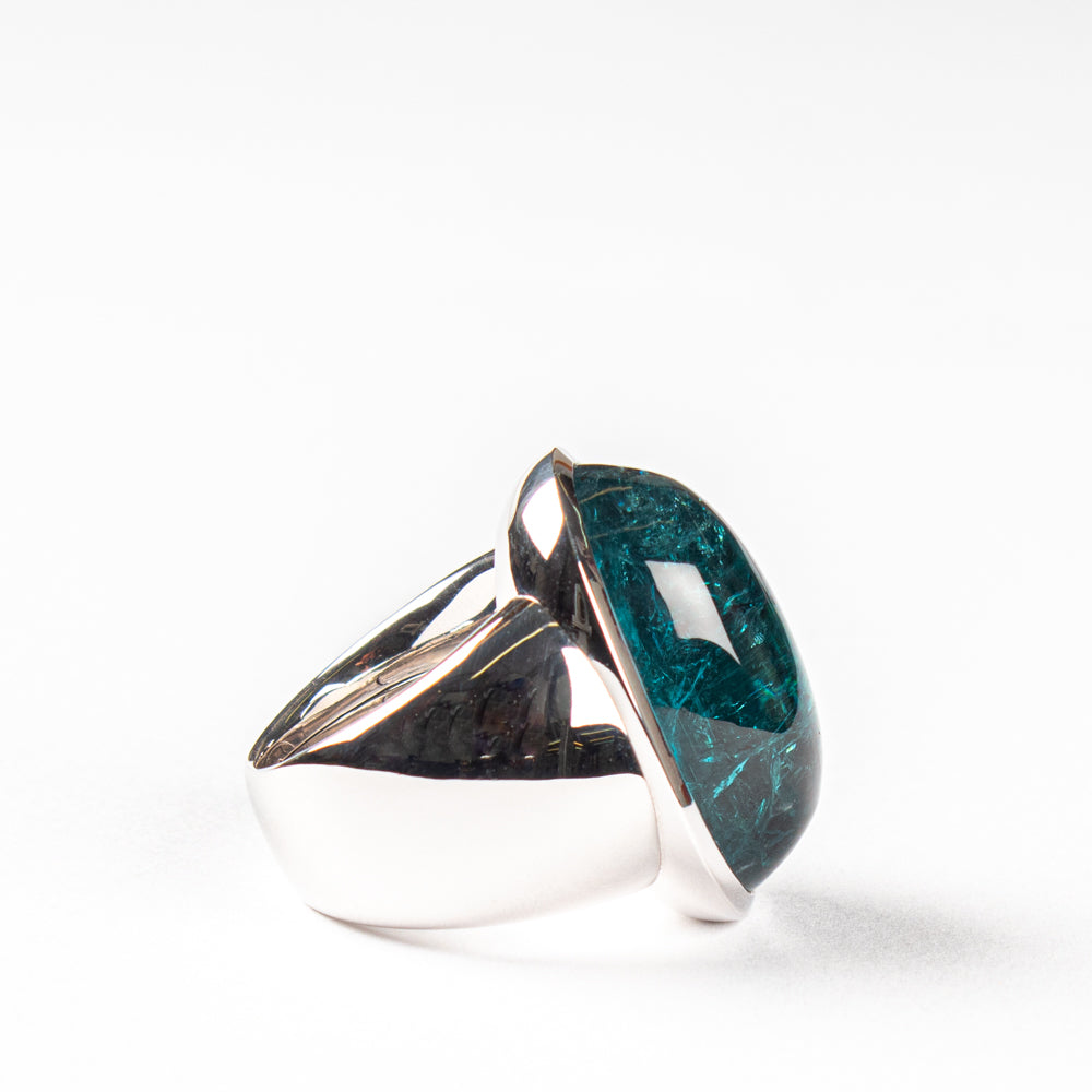 Turmalin-Cabochon-Ring