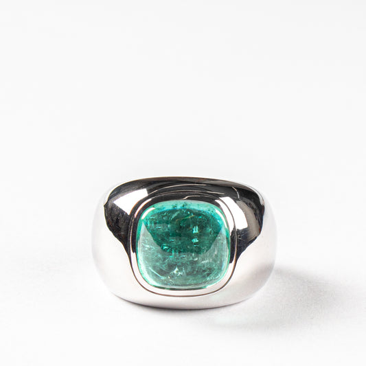 Turmalin-Cabochon-Ring