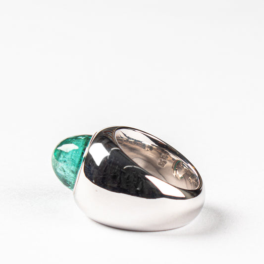 Turmalin-Cabochon-Ring