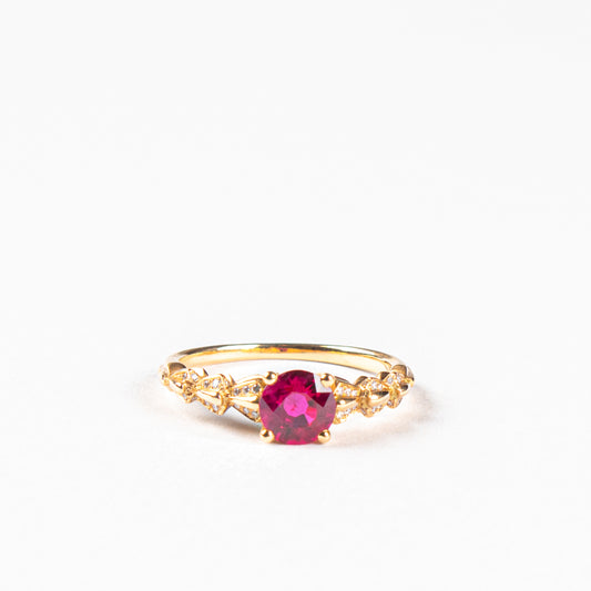 Feiner Rubinring