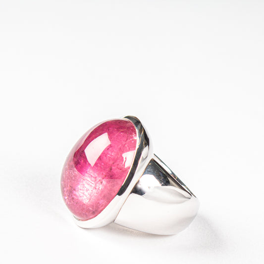 Turmalincabochon-Ring