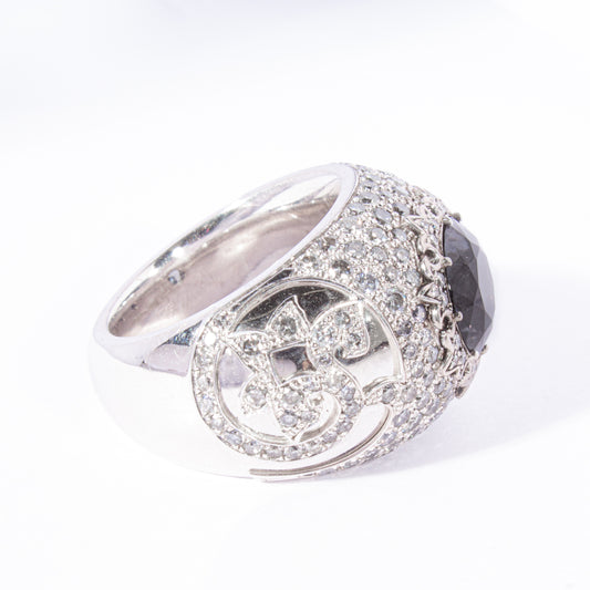 Florales Turmalinring