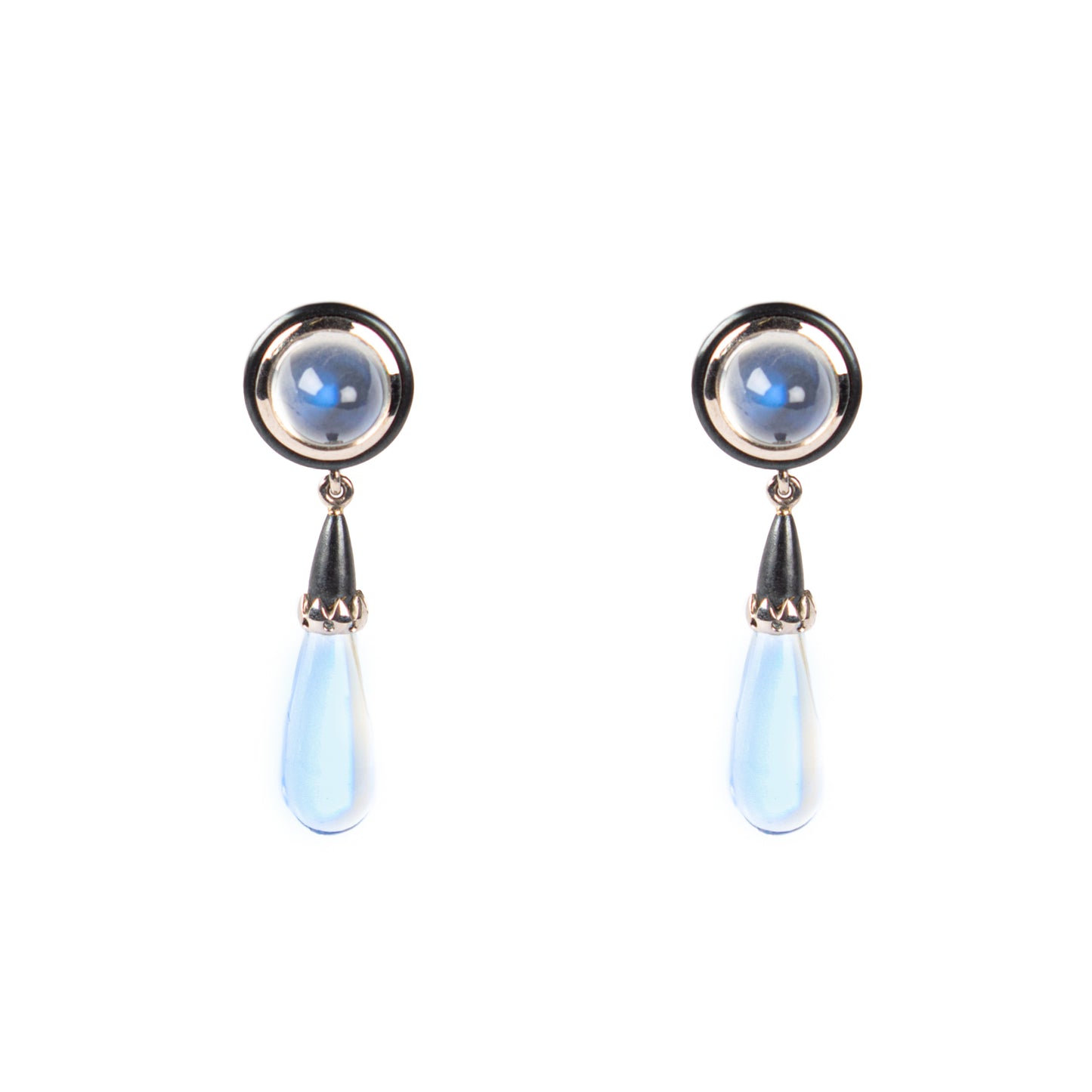 Mondstein-Ohrstecker