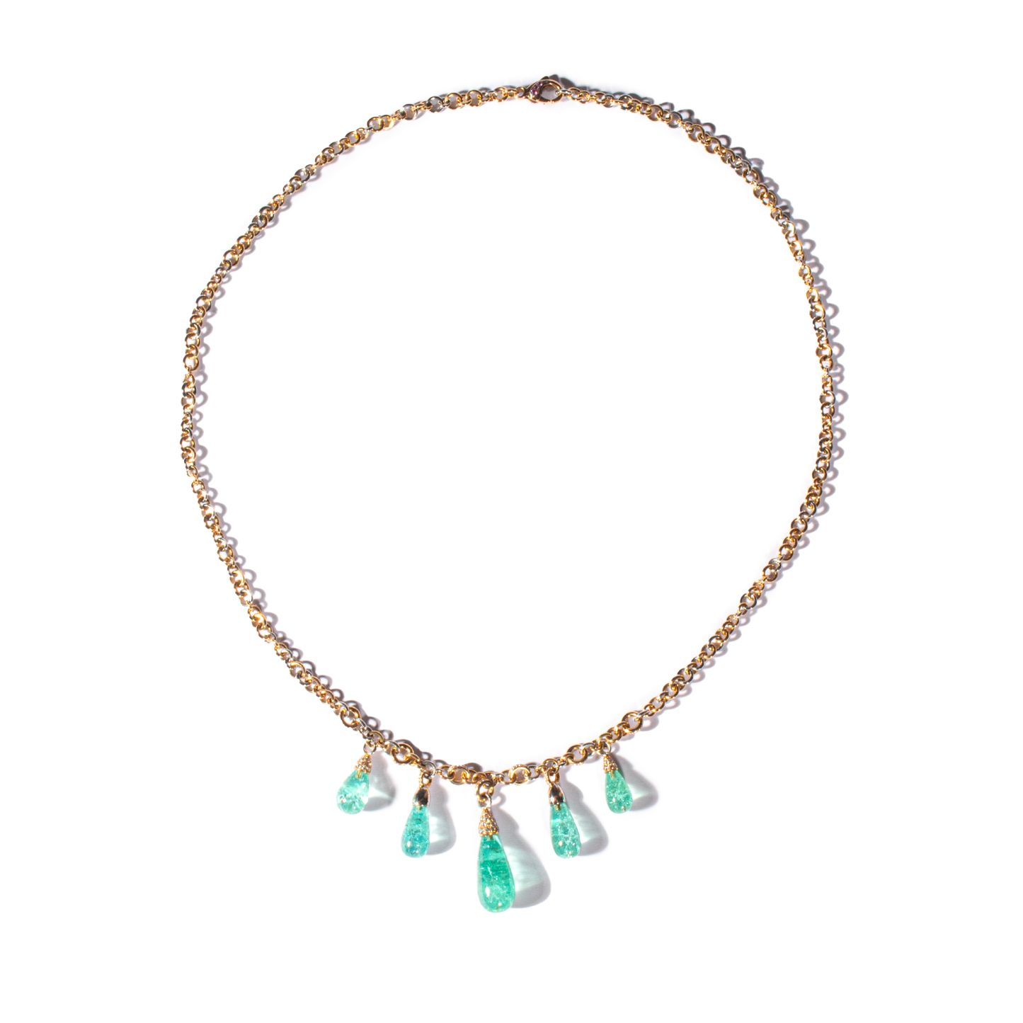 Paraiba-Turmalin-Collier