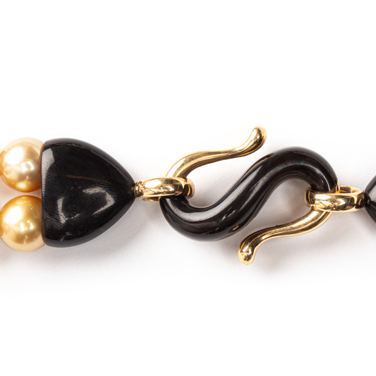 Doppelreihiger Perlencollier