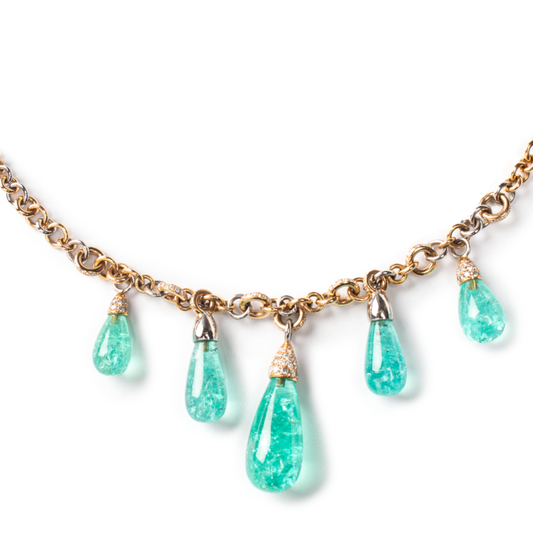 Paraiba-Turmalin-Collier