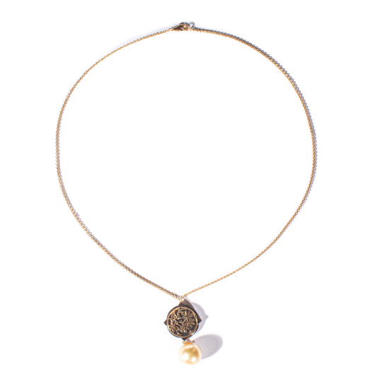 Floraler Perlenanhänger