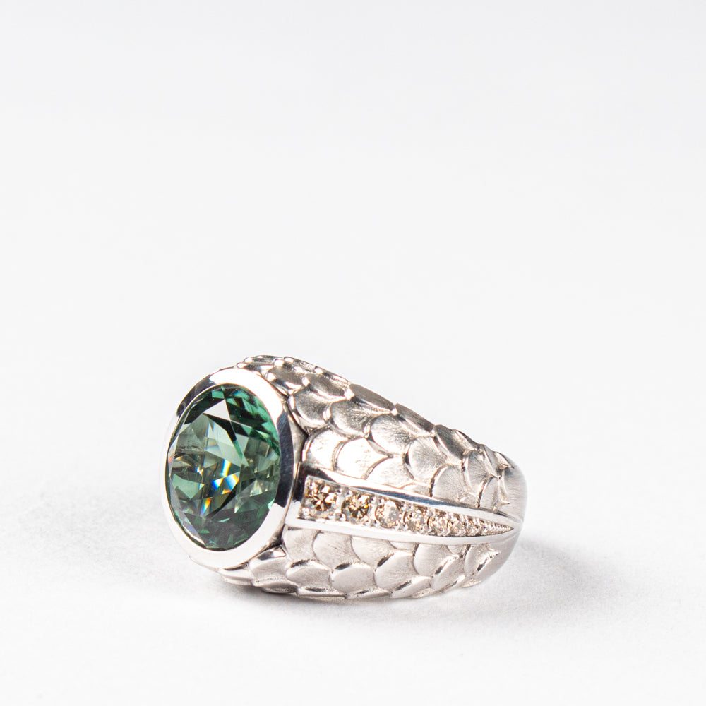 Turmalin-Schuppenring