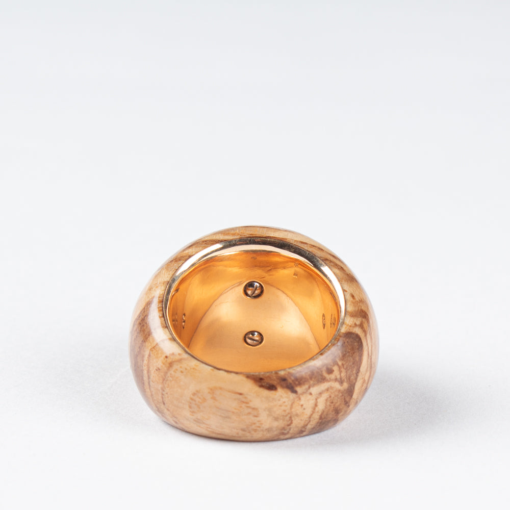Mandaringranat-Ring