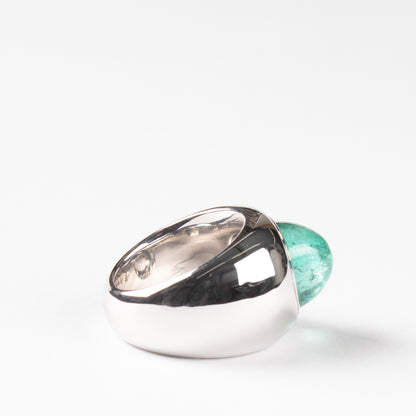 Turmalin-Cabochon-Ring