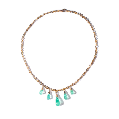 Paraiba-Turmalin-Collier