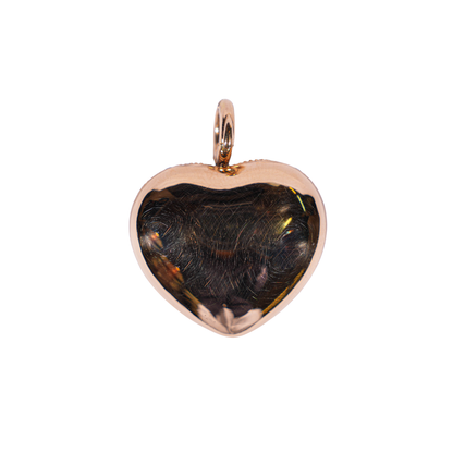Diamond heart pendant