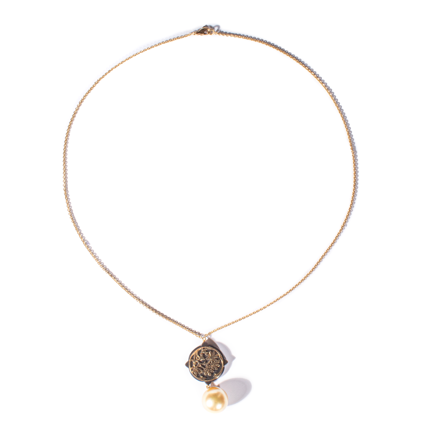 Floraler Perlenanhänger